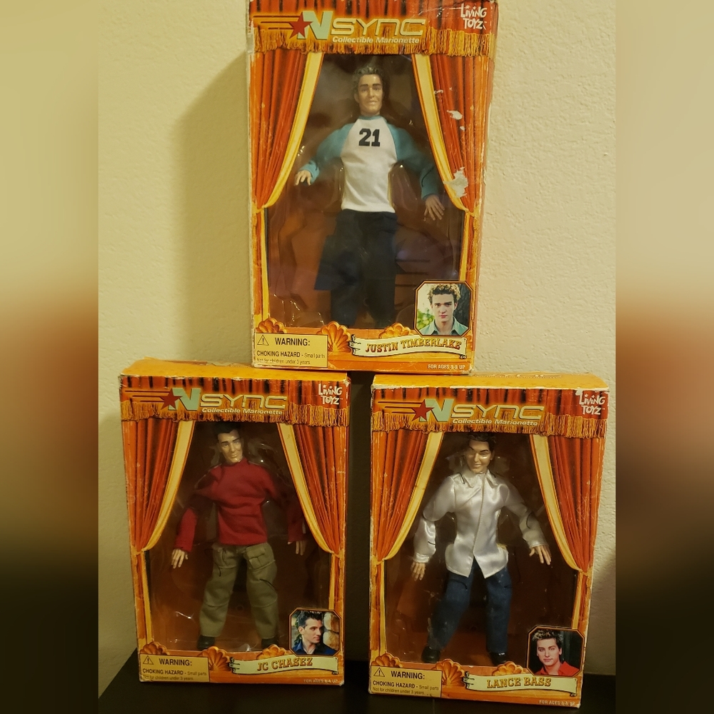 NSYNC Collectable  Marionette Dolls